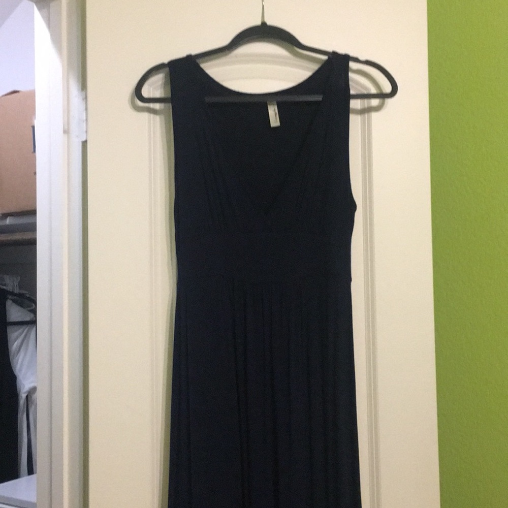 Loveappella navy maxi dress